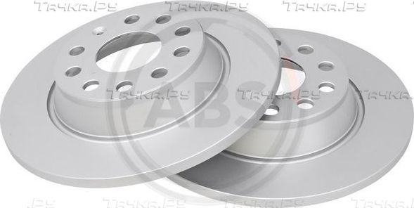Тормозной диск ABS COATED задний для Volkswagen Tiguan I 2007-2018. Артикул 17628