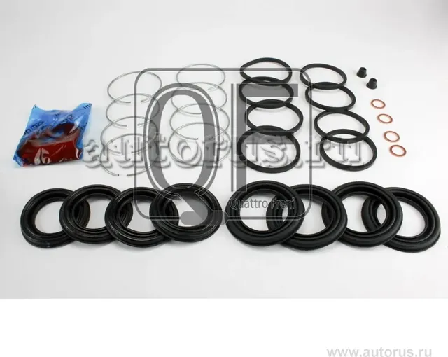 РЕМКОМПЛЕКТ СУППОРТА ТОРМОЗНОГО ПЕРЕДНЕГО (Quattro Freni). Артикул QF40F00038