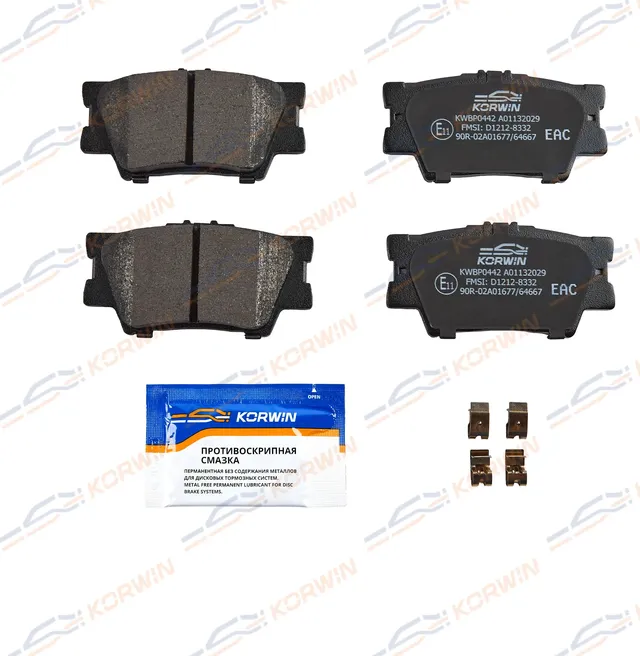 Колодки тормозные зад. Toyota Camry (V4_/V5_) 06-/Rav4 III-IV 05-/Lexus ES 12 (Korwin) Korwin. Артикул KWBP0442