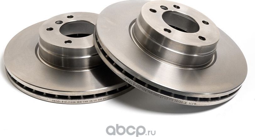 Диск тормозной передний (Absel). Артикул BW421006