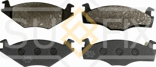 Колодки тормозные передние (Sufix). Артикул SX1739