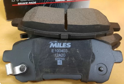 Тормозные колодки Miles (Semi-Metallic). Артикул E100403