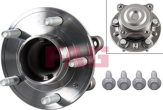 Ступица колеса с интегрированным подшипником Fag задняя для Chevrolet Orlando I 2011-2015. Артикул 713 6451 50