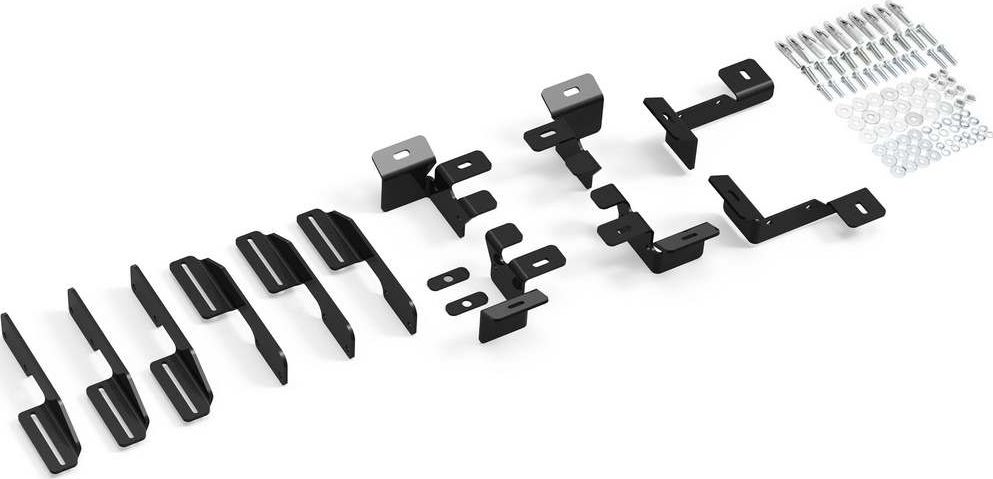 Комплект крепежа к порогам Rival для Volkswagen Taos 2021-2026. Артикул 9.5103.1