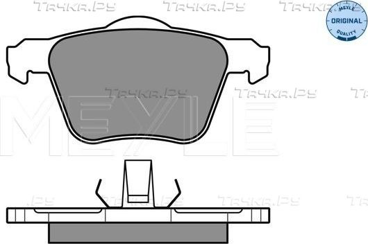 Тормозные колодки Meyle Original. Артикул 025 241 4119