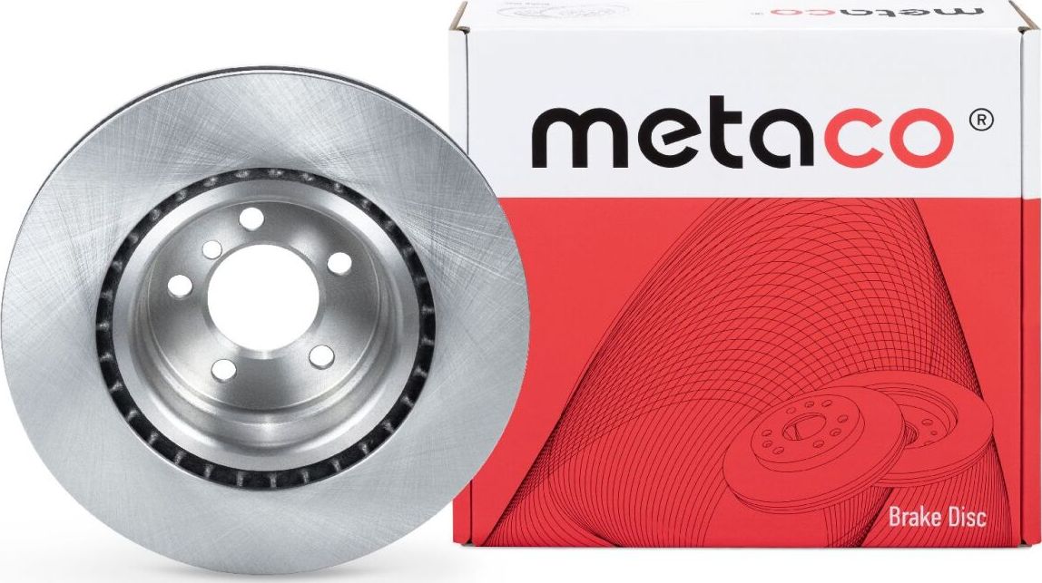 3050-186_Диск тормозной передний вентилируемый (Metaco). Артикул 3050186