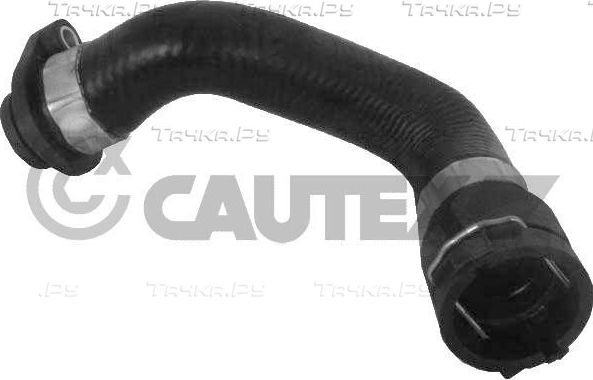 Патрубок радиатора (системы охлаждения) Cautex для BMW 1 I (E81/E82/E87/E88) 2004-2011. Артикул 206040