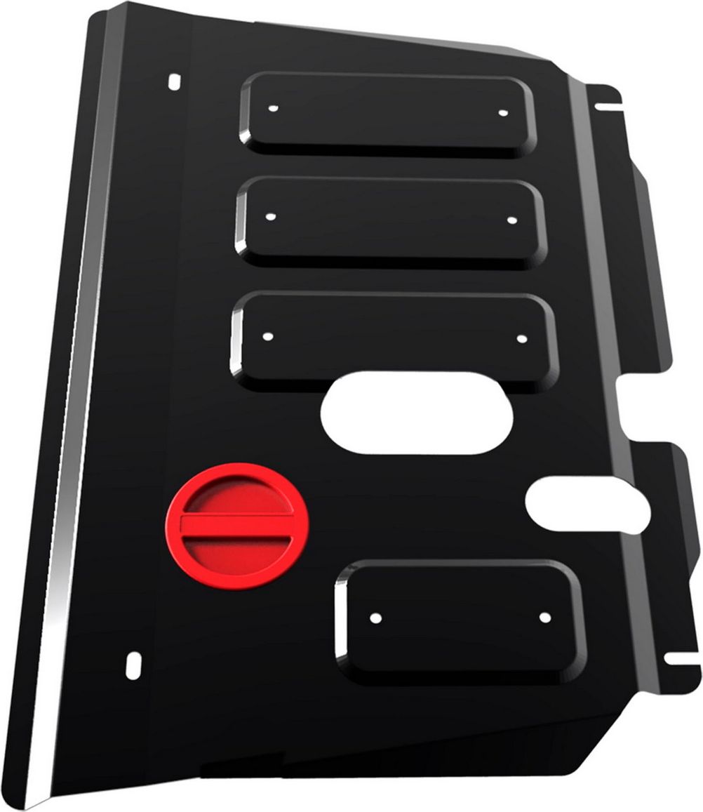 Защита АвтоБРОНЯ для картера и КПП Toyota Ractis I FWD 2005-2010. Артикул 111.05707.1