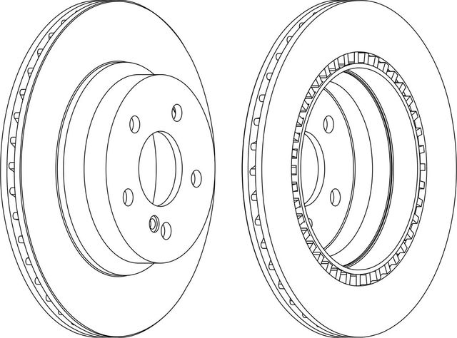 Тормозной диск Ferodo Premier задний для Mercedes-Benz E-Класс IV (W212, S212, C207) 2009-2016. Артикул DDF1672C