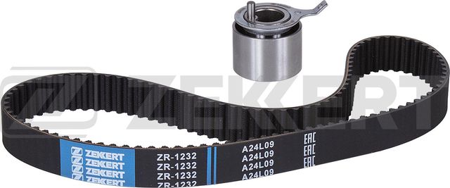Ремень ГРМ с роликами (комплект) Zekkert (HNBR (Hydrierter Acryl-Nitril-Butadien-Kautschuk)) для Daewoo Matiz I 1998-2015. Артикул ZR-1232
