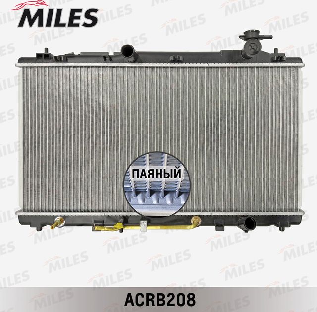Радиатор охлаждения двигателя Miles для Toyota Camry 40 (V40, XV40) 2006-2014. Артикул ACRB208