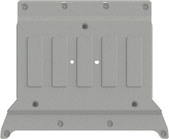 Защита алюминиевая Шериф (3 мм) для электрического мотора (передняя) Tesla Model 3 2018-2026. Артикул 31.4906