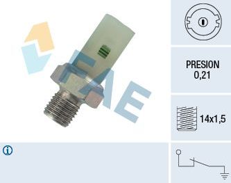 Датчик давления масла FAE. Артикул 12350