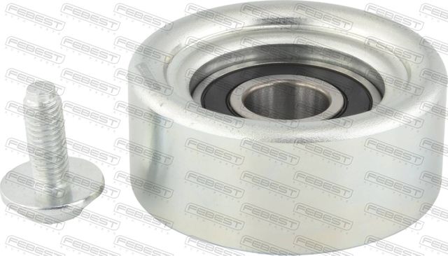 Натяжной ролик (натяжитель) приводного поликлинового ремня Febest. Артикул 0187-A25AFKS