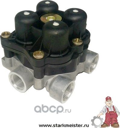 Клапан защитный 4-х контурный Knorr-Bremse:AE4609 (Starkmeister). Артикул S111174