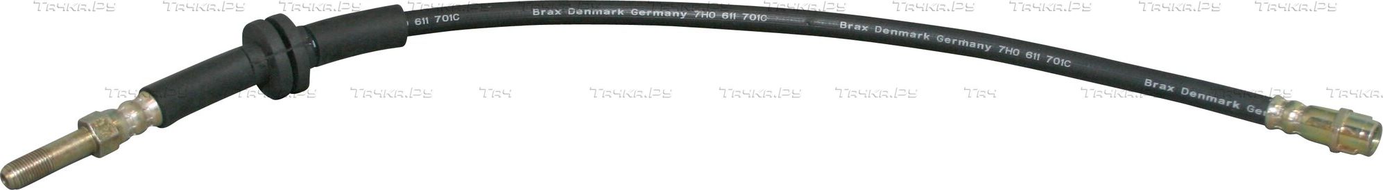 Тормозной шланг JP Group передний правый/левый для Volkswagen Multivan T5 2003-2015. Артикул 1161602200