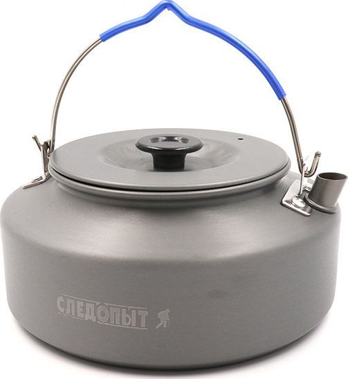 Чайник походный Следопыт 0,8 л, с анодированным покрытием. Артикул PF-CWS-P04М