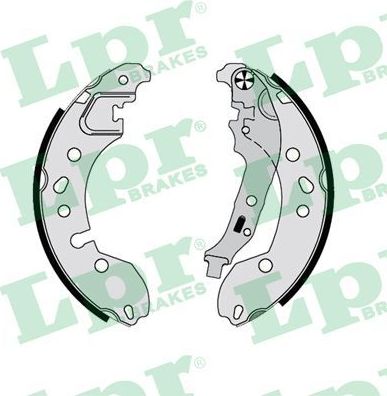 Тормозные колодки LPR задние для Renault Twingo III 2014-2026. Артикул 01176