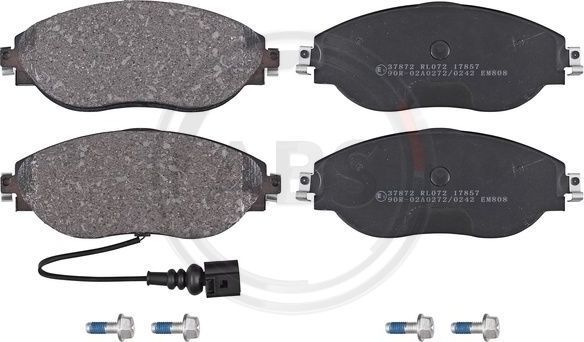 Тормозные колодки ABS. Артикул 37872