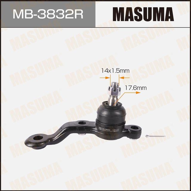 Шаровая опора Masuma. Артикул MB-3832R