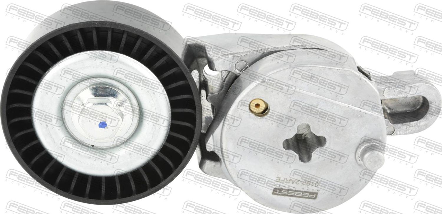 Натяжной ролик (натяжитель) приводного клинового зубчатого ремня Febest. Артикул 0190-2ARFE