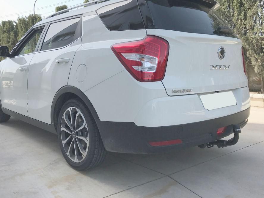 Фаркоп Aragon (быстросъемный крюк, горизонтальное крепление) для SsangYong XLV 2016-2026. Артикул E3109AS