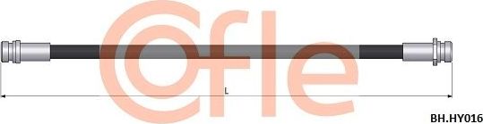Тормозной шланг Cofle. Артикул 92.BH.HY016