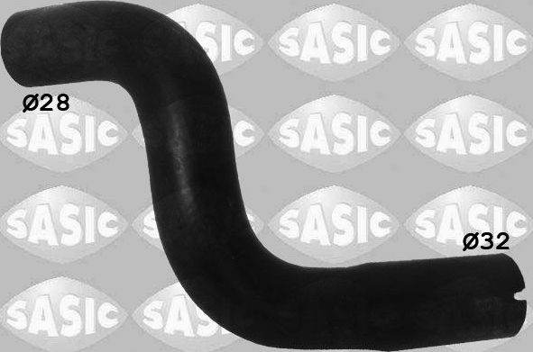 Патрубок радиатора (системы охлаждения) Sasic. Артикул 3406179