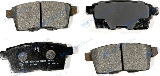 Тормозные колодки MK Kashiyama задние для Mazda CX-9 II 2016-2026. Артикул D3143H