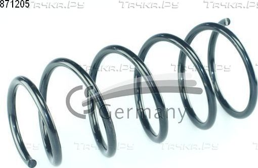 Пружина подвески CS-Germany передняя для Renault Megane I 1996-2003. Артикул 14.871.205