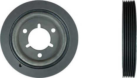 Шкив коленвала Gates DriveAlign™ для Citroen C2 2003-2010. Артикул TVD1155