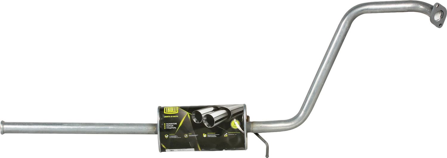 Глушитель (средняя часть) Trialli. Артикул EAM 0807