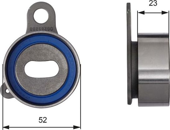 Натяжной ролик (натяжитель) ремня ГРМ Gates PowerGrip™. Артикул T41066