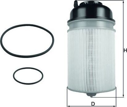 Топливный фильтр Mahle. Артикул KX 400D