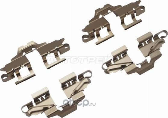 Комплект монтажный тормозных колодок RR TOYOTA COR (SAT). Артикул ST3490032