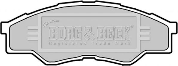 Тормозные колодки Borg & Beck. Артикул BBP2032