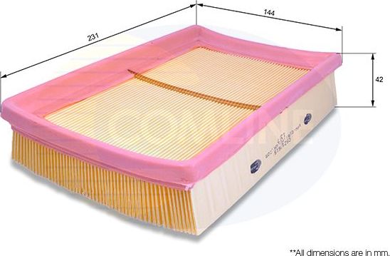 Воздушный фильтр Comline. Артикул CSZ12615