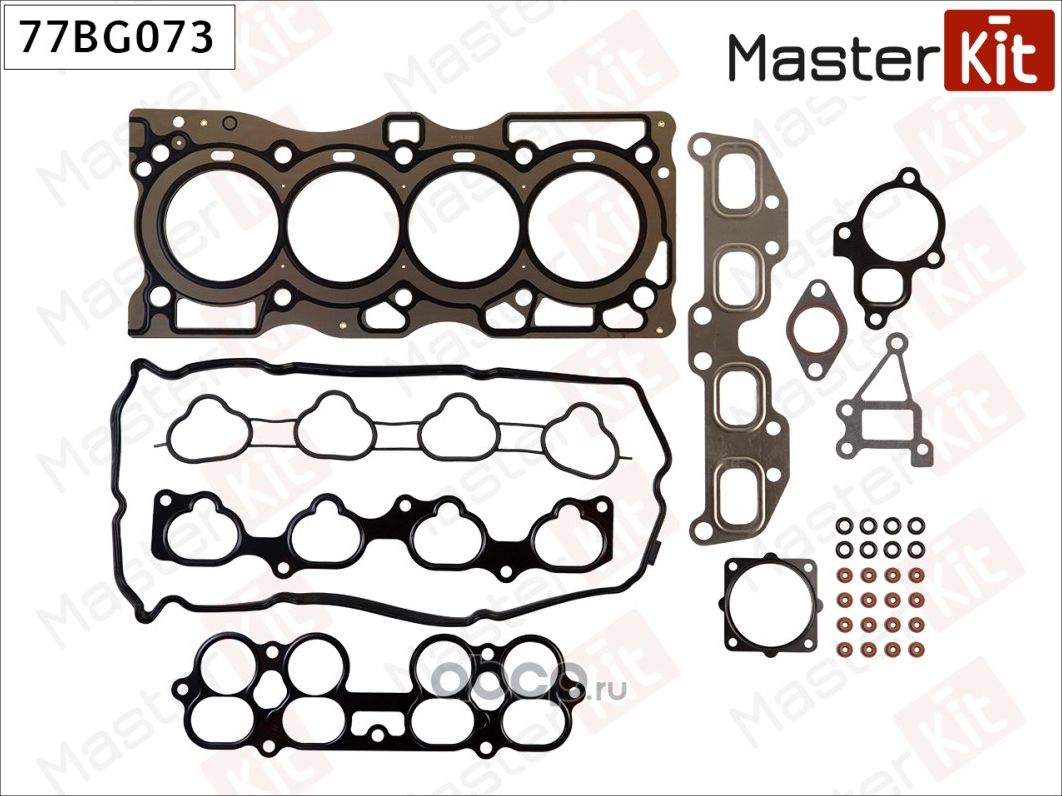 Набор прокладок верхний NISSAN PRIMERA/X-TRAIL 2.0 QR20DE (Master KIT). Артикул 77BG073
