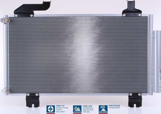 Радиатор кондиционера (конденсатор) Nissens (алюминий) для Honda Accord IX 2014-2026. Артикул 940114