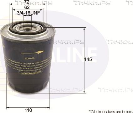 Масляный фильтр Comline. Артикул EOF056