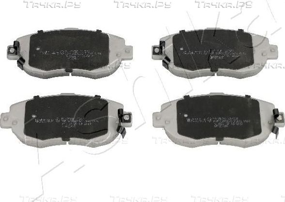 Тормозные колодки ASHIKA передние для Lexus GS I 1993-1997. Артикул 50-02-207