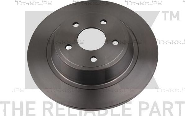 Тормозной диск NK задний для Ford Mondeo V 2014-2026. Артикул 2025101
