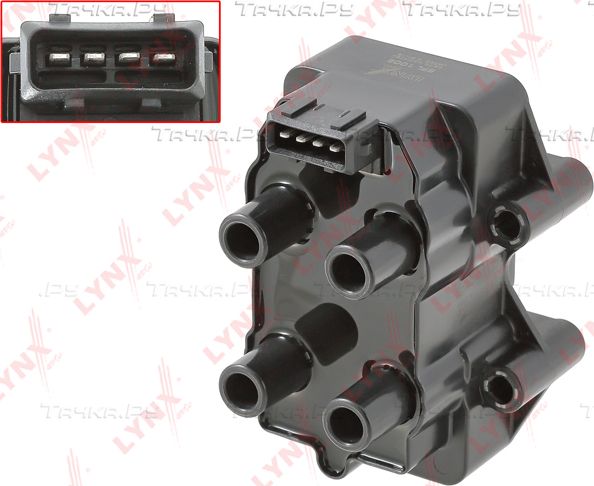 Катушка зажигания LYNXauto для Peugeot Expert I 1996-2000. Артикул SPL1006