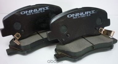 Колодки тормозные HYUNDAI/KIA RIO/SOLARIS 10- передн. (Onnuri). Артикул GBPH100