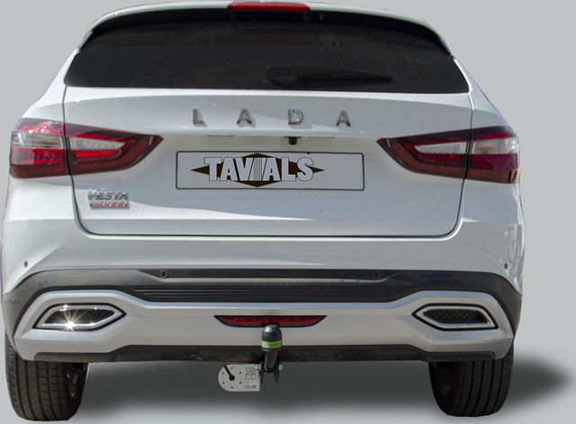 Фаркоп Tavials (Лидер-Плюс) для Lada Vesta NG Cross 2023-2026. Артикул T-VAZ-46A