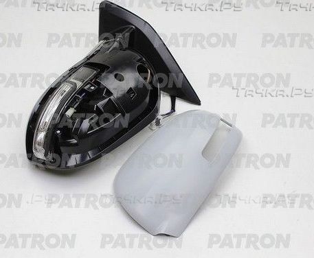 Зеркало боковое Patron левое для Citroen C4 II 2009-2026. Артикул PMG0545M03