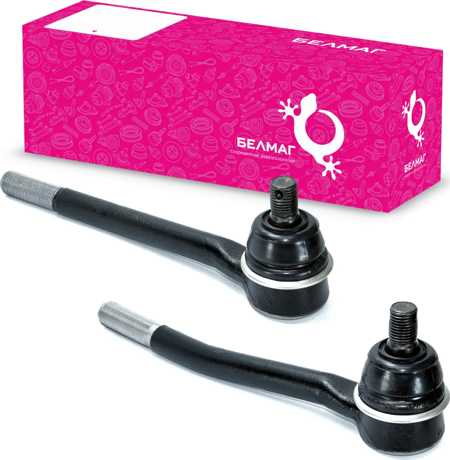 Наконечник рулевой тяги внутренний левый/правый ВАЗ-2101-2107 комплект (Belmag). Артикул BM0072