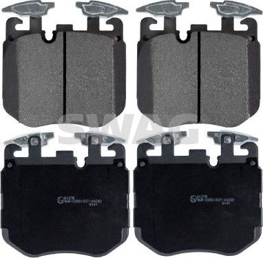 Тормозные колодки SWAG передние для Alpina D5 G30/G31 2017-2026. Артикул 33 10 7630