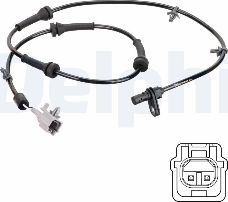 Датчик ABS Delphi. Артикул SS20806