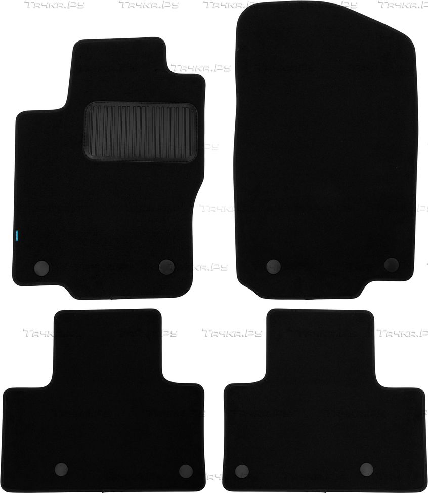 Коврики Klever Premium для салона Mercedes-Benz GL-Класс X166 2012-2019. Артикул KLEVER03344422110kh